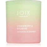 JOIK Home & Spa Strawberry & Rhubarb vonná sviečka 150 g