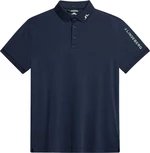 J.Lindeberg Tour Tech Reg Fit Mens Polo Navy Melange L Polo