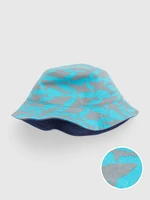 Grey-Blue Children's Reversible Hat GAP