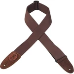 Levys MSSC8 Cotton Guitar Strap, Brown