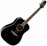 Takamine FT341 Black Chitară electro-acustică Dreadnought