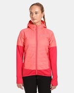 Women's dark pink sports jacket Kilpi GARES