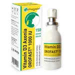 OROFAST Vitamín D3 Axonia 1000 IU sublinguální sprej 30 ml