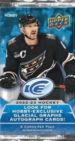 Upper Deck 2022-23 NHL Upper Deck Ice Hockey Hobby Balíček - hokejové karty