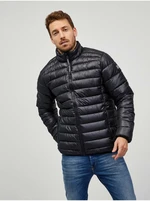 SAM73 Black Mens Quilted Jacket SAM 73 Otto - Men