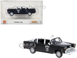 1974 Checker Cab Black and White "Tallahasse" 1/87 (HO) Scale Model Car by Brekina