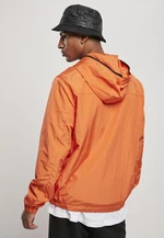 Full Zip Nylon Crepe Jacket Tangerine