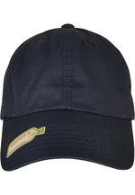 Navy cap made of recycled polyester