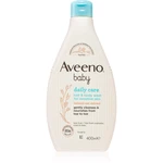 Aveeno Baby Hair&Body Wash dětský šampon na vlasy a tělo 400 ml