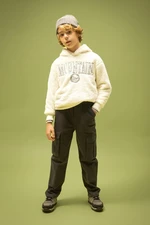 DEFACTO Boy Cargo Fit Standard Leg Gabardine Trousers