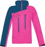 Rock Experience Mt Watkins 2.0 Hoodie Woman Super Pink/Moroccan Blue M Outdoor Jacke