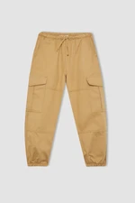 DEFACTO Girls' Parachute Cargo Cotton Trousers