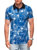 Edoti Printed Men's Polo Shirt