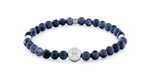 Tommy Hilfiger Modrý korálkový náramek ze sodalitu Beads 2790608