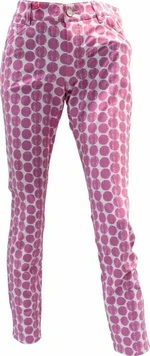 Alberto Mona WR Dots Pink 36 Nohavice