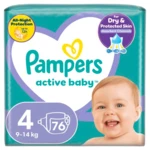 PAMPERS Active Baby GP (9-14kg) 76 ks