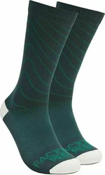 Oakley Factory Pilot MTB Crew Sock Hunter Green S Chaussettes de cyclisme