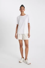 DeFactoFit Paperbag Short Leg Modal Shorts