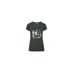 Women's T-shirt with short sleeves Kilpi TORNES-W Dark Green