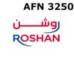 Roshan 3250 AFN Mobile Top-up AF