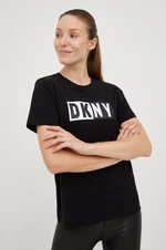 Tričko Dkny černá barva, DP2T5894