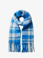 Blue Women's Plaid Scarf Pieces Julieta