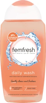 FEMFRESH Intimní mycí emulze Daily - s aloe vera 250 ml