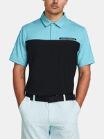 Under Armour Tričko UA T2G Color Block Polo-BLK - Pánské