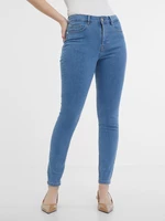 Orsay Světle modré dámské skinny fit džíny - Dámské