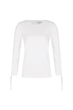 Tommy Hilfiger Shirt - ROMA TOP 3/4 SLV white