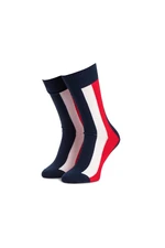 Tommy Hilfiger Ponožky - TH MEN ICONIC GLOBAL SOCK 1P trojfarebné