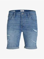 Jack & Jones Rick Men's Blue Denim Shorts - Men