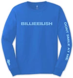 Billie Eilish Tričko Smile Blue M