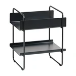 Czarna metalowa konsola 36x48 cm A-Console – Zone