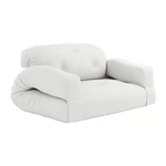 Biała sofa rozkładana odpowiednia na zewnątrz Karup Design OUT™ Hippo White