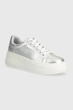 Sneakers boty Answear Lab stříbrná barva