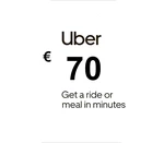 Uber €70 FR Gift Card