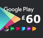 Google Play £60 UK Gift Card