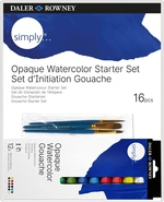 Daler Rowney Simply Set di colori ad acquerello 12 x 12 ml