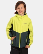 Boys' outdoor jacket Kilpi ORLETI-JB Dark green