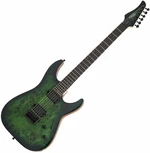 Schecter C-6 Pro Aqua Burst Guitarra eléctrica