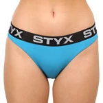 Dámské kalhotky Styx sportovní guma modré