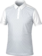 Galvin Green Mio Mens Polo Shirt Grey/White L Polo košile