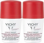 Vichy Súprava guličkových antiperspirantov proti nadmernému poteniu (Stress Resist 72H) 2 x 50 ml