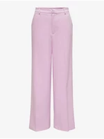 Light pink women's trousers ONLY Alba
