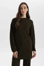 DEFACTO Regular Fit Crew Neck Tunic