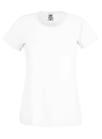 White Women's T-shirt Lady fit Original Fruit of the Loom