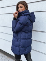 CLOEEM women's quilted jacket, navy blue Dstreet