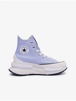 Light Purple Womens Ankle Sneakers on the Platform Converse Run St - Women