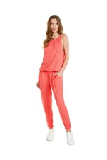 Women's coral jumpsuit SAM 73 Apolonia